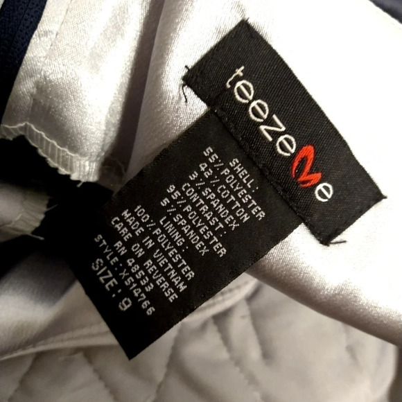 Pretty Silver and Midnight Blue Event Dress EUC ❤️ - Picture 11 of 13